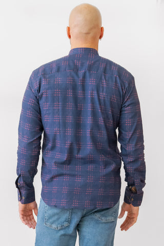 MIZUMI Plaid Modern Fit Shirt