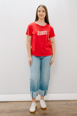 ALL US Howdy Honey Boy Tee