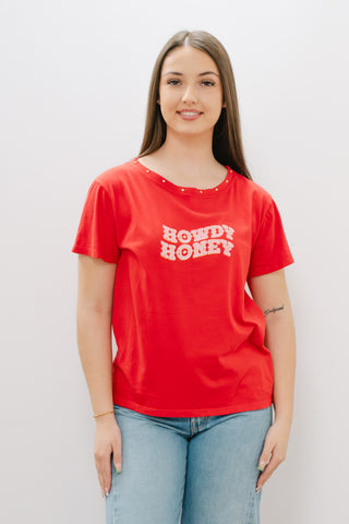 ALL US Howdy Honey Boy Tee