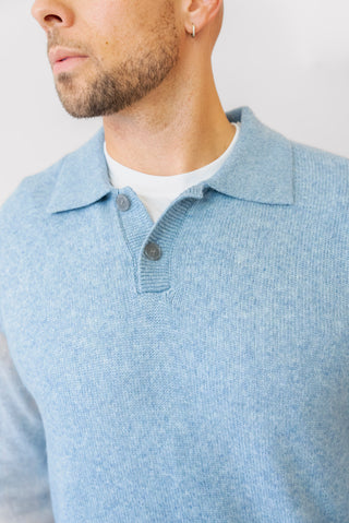 MIND BRIDGE Collared Sweater