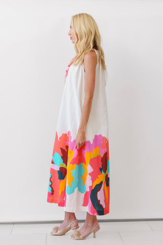Crosby Julie Dress in Bold Bloom