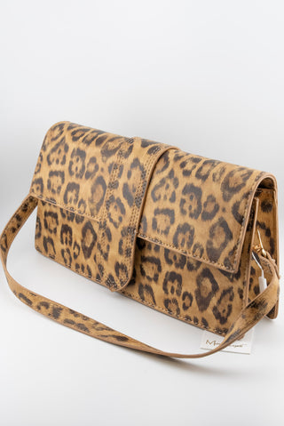 PS Violet Leopard Bag