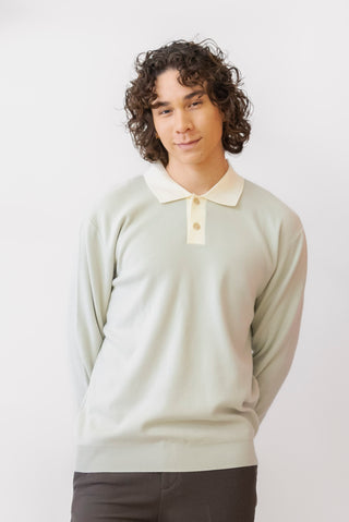 MIND Collared Knit Sweater