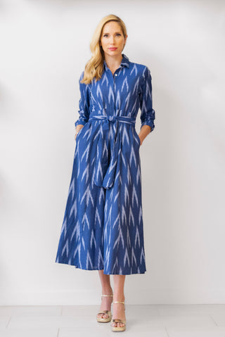 GUADALUPE Luciana Ikat Dress