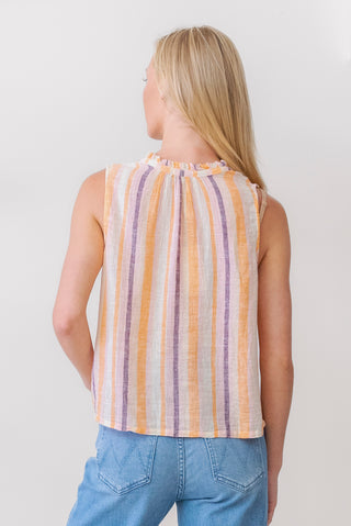 Rails Christy Top in Papaya Stripe