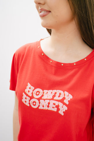 ALL US Howdy Honey Boy Tee