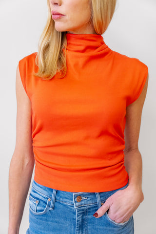 MICHAEL STARS Amara Power Shoulder Top