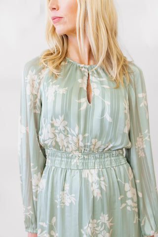 APRICOT Green Floral Max