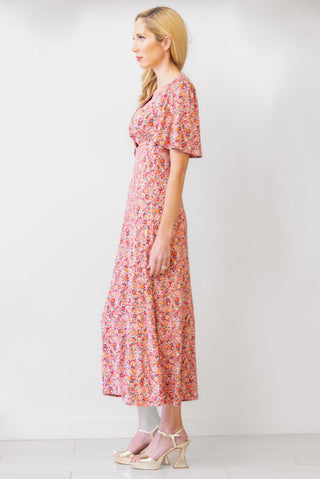 Z SUPPLY Mavis Dulce Floral Midi Dress