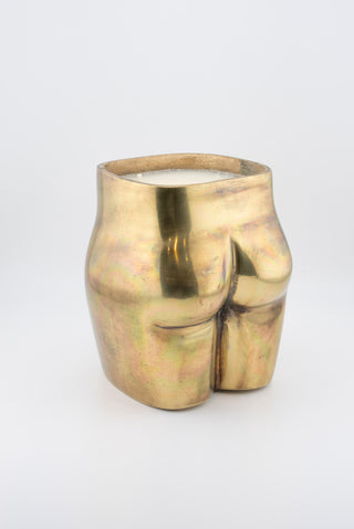 POURED Iron Body Candle