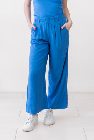 Z Supply Farah Pant in Blue Wave