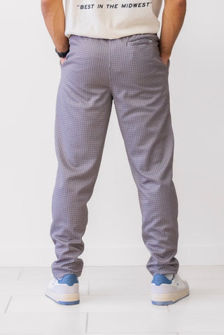 BEN SHERMAN Houndstooth Track Pant_back