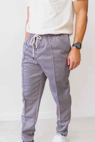 BEN SHERMAN Houndstooth Track Pant_alt2