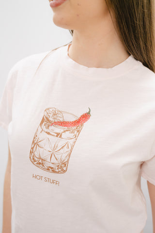 ALL US Hot Stuff Slub Cap Tee