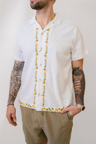 MAVRANS Hawaiian Linen Shirt