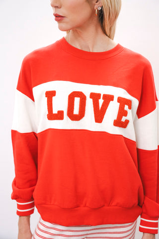 Z SUPPLY Oversized Love Sweatshirt