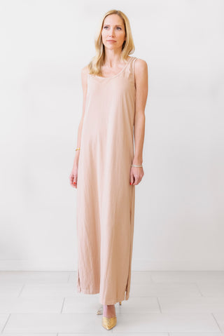 Les Tiens Moshi Tatiana Tank Dress in Mauve