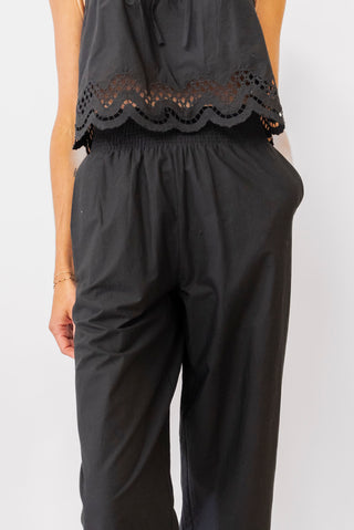 Rails Henrik Pant in Black