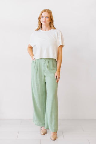 Z Supply Farah Pant in Matcha