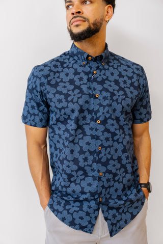 Ben Sherman Stipple Floral Shirt