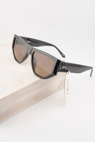 OTRA Elka Dark Chocolate Sunglasses