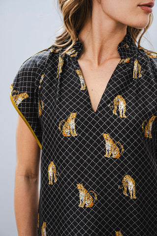 THML Leopard Print Dress