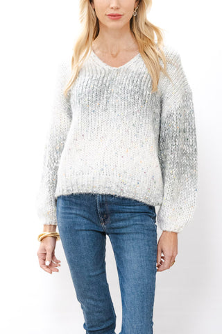 APRICOT Tinsel & Fleck Sweater