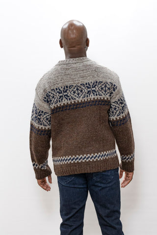 TNB Fair Isle Crew Sweater
