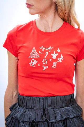BAILEY ROSE Holiday Tee