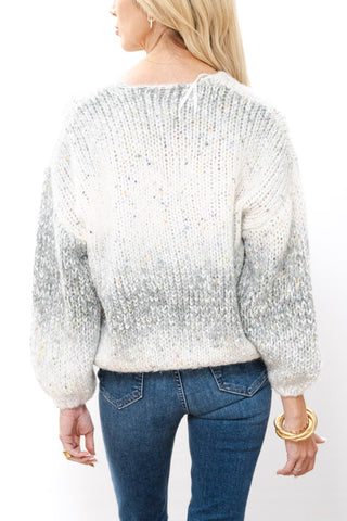 APRICOT Tinsel & Fleck Sweater