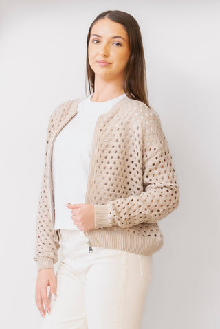 ELAN Open Knit Sweater