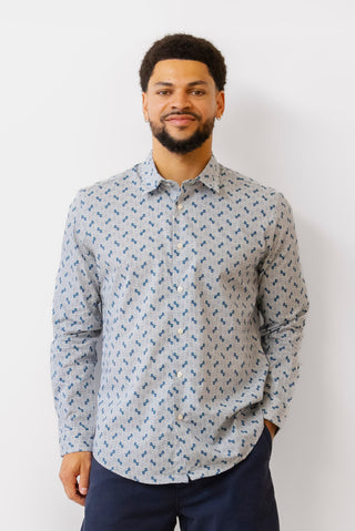 Ben Sherman Linear Print Shirt