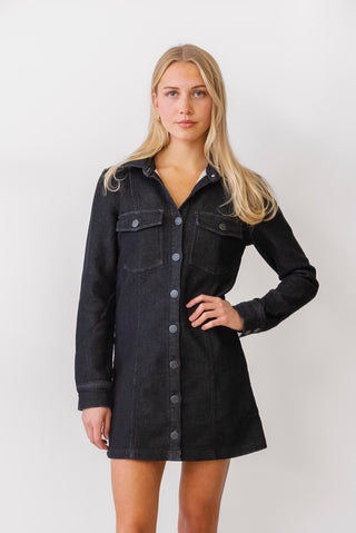 Z Supply Candice Knit Denim Dress