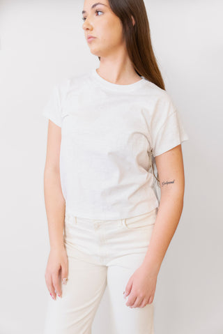 Z SUPPLY Modern White Slub Tee