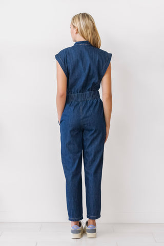 Elan Denim Jumpsuit