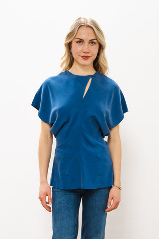 RUE SOPHIE Blue Mavi Top