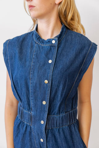 Elan Denim Jumpsuit