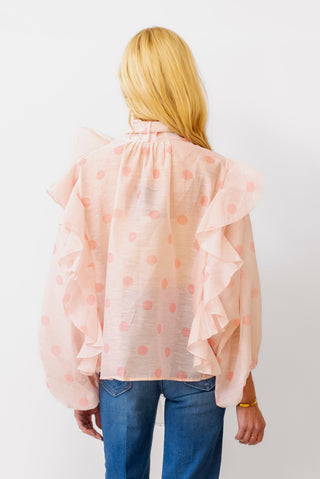 Belulah Blouse with optioal neck tie