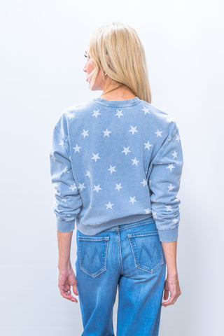 Z supply Written Star Sweatshirt