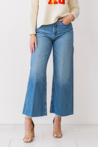 FRAME Le Low Baggy Wide Leg