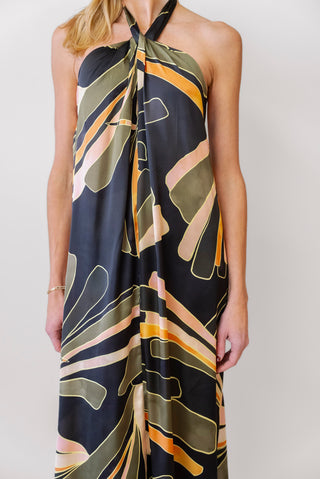 ELAN Tie Neck Dress