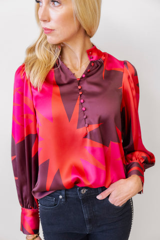 Crosby Leland Blouse in Starburst