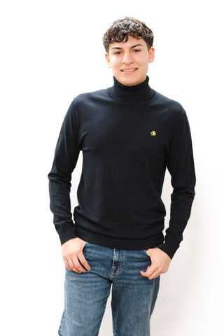 SCOTCH & SODA Ecovero Blend Turtleneck Sweater