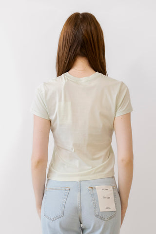 Frame Baby Tee in Mint