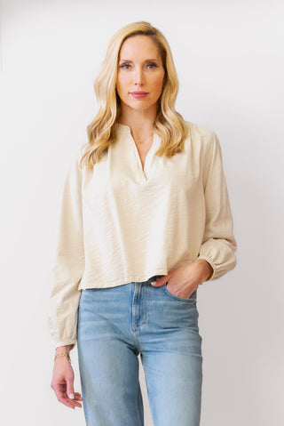 NATION Maya V- Neck Top