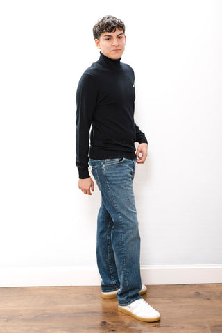 SCOTCH & SODA Ecovero Blend Turtleneck Sweater