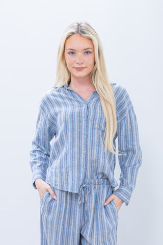 Z Supply Perfect Stripe Button Up