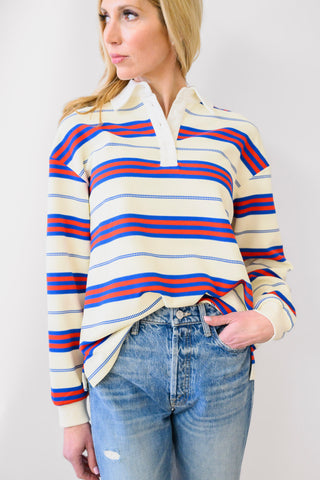 Bailey Rose Striped Rugby Shirt