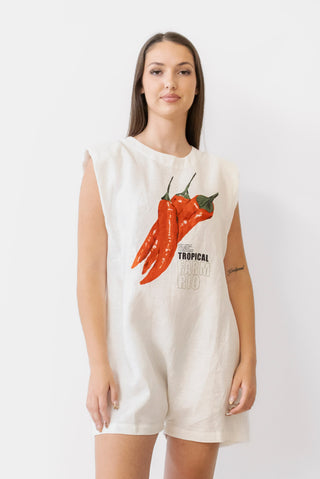 Farm Rio Pepper Playsuit