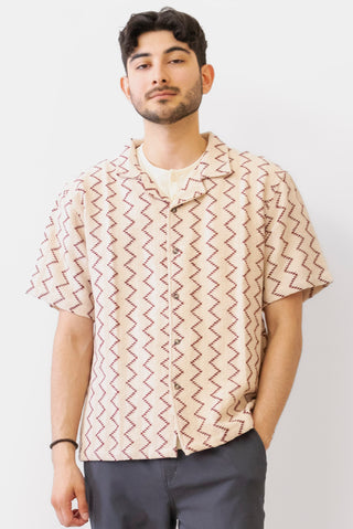 NOLS Chevron Shirt in Russett